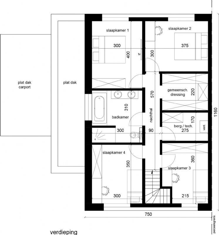 Nieuw te bouwen halfopen woning (water- en winddicht) met vrije keuze van architectuur te Waregem. foto 4