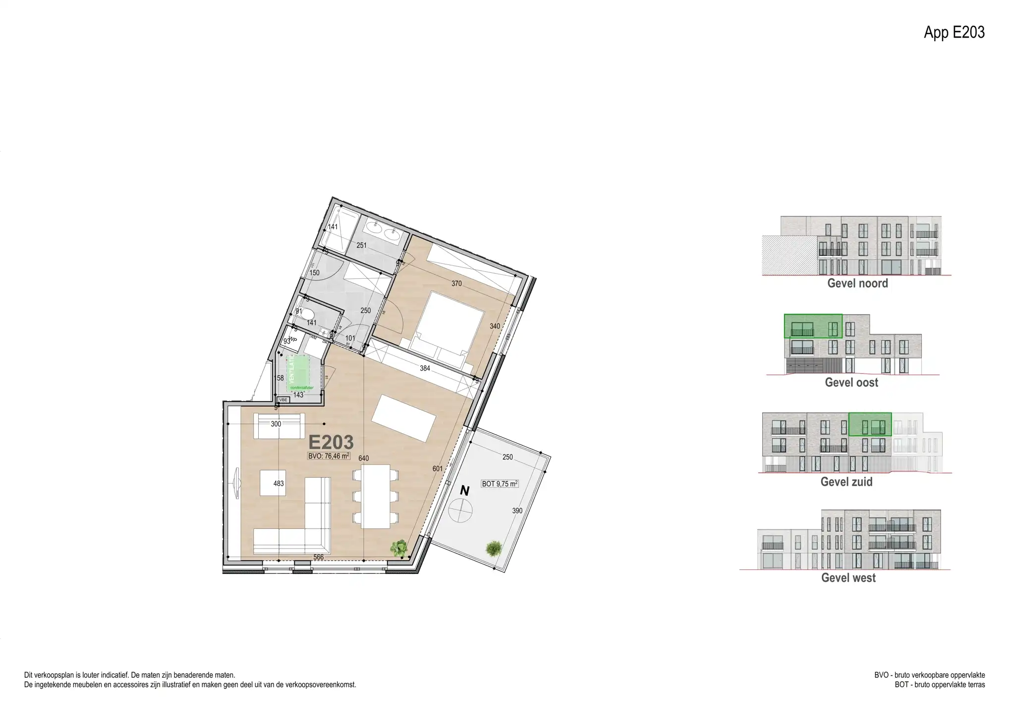 Nieuwbouwappartement met 1 slaapkamer foto 9