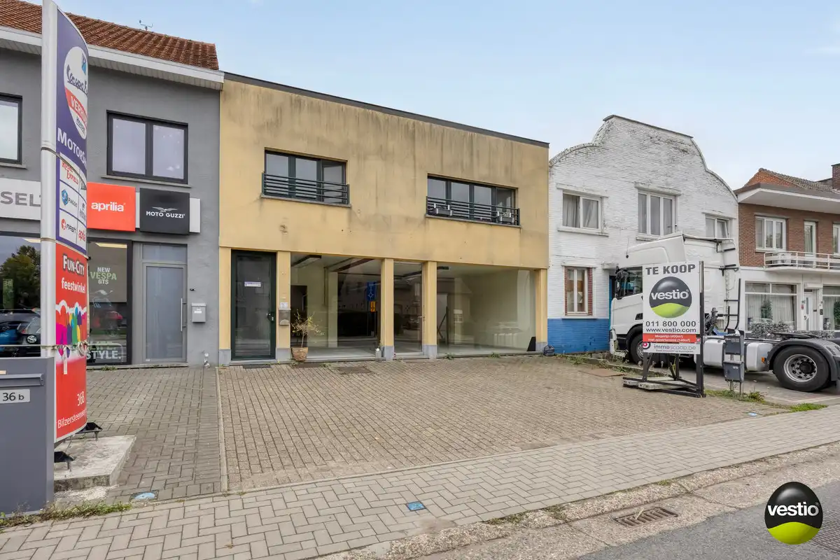 HANDELSPAND MET WOONST TE HOESELT NABIJ CENTRUM EN E313. foto 21