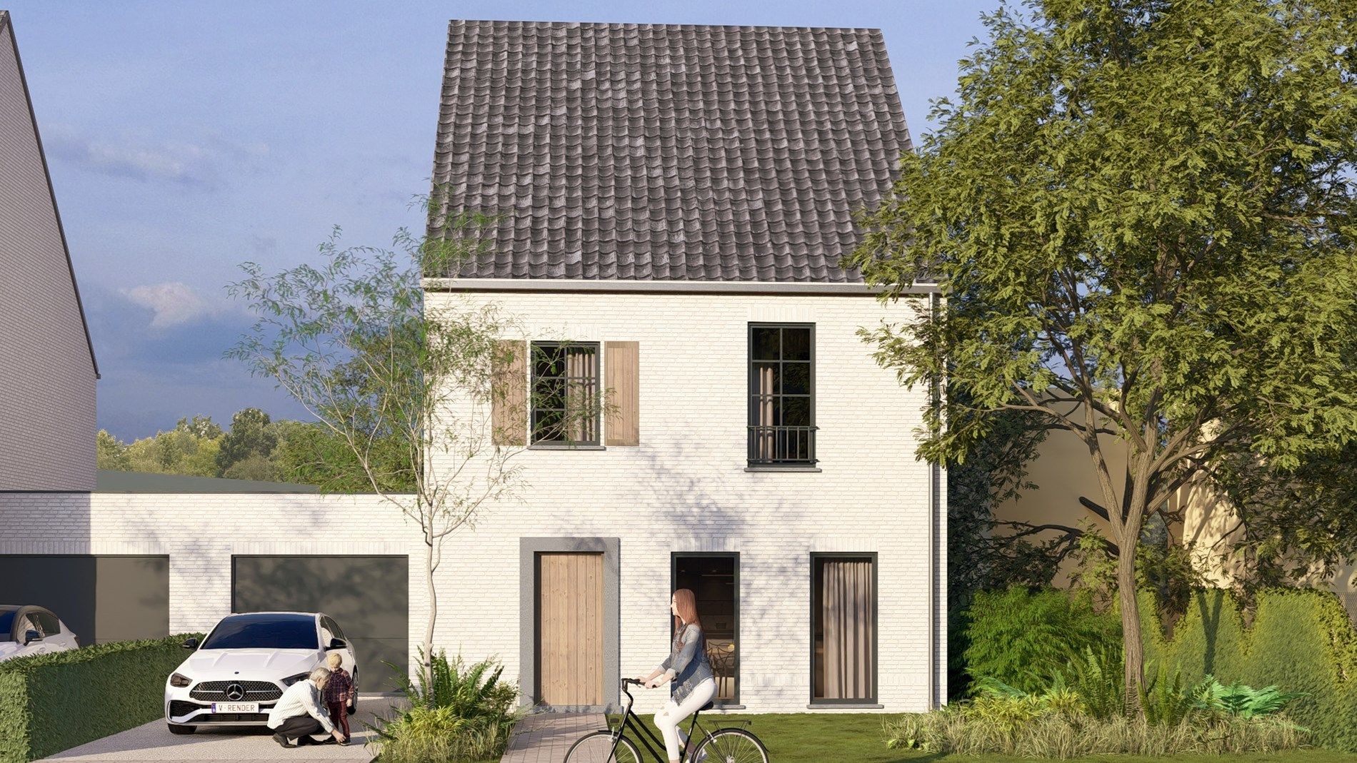  Rechterkant Ben woning in Mol Sluis 83 (E-peil < 10) foto {{pictureIndex}}