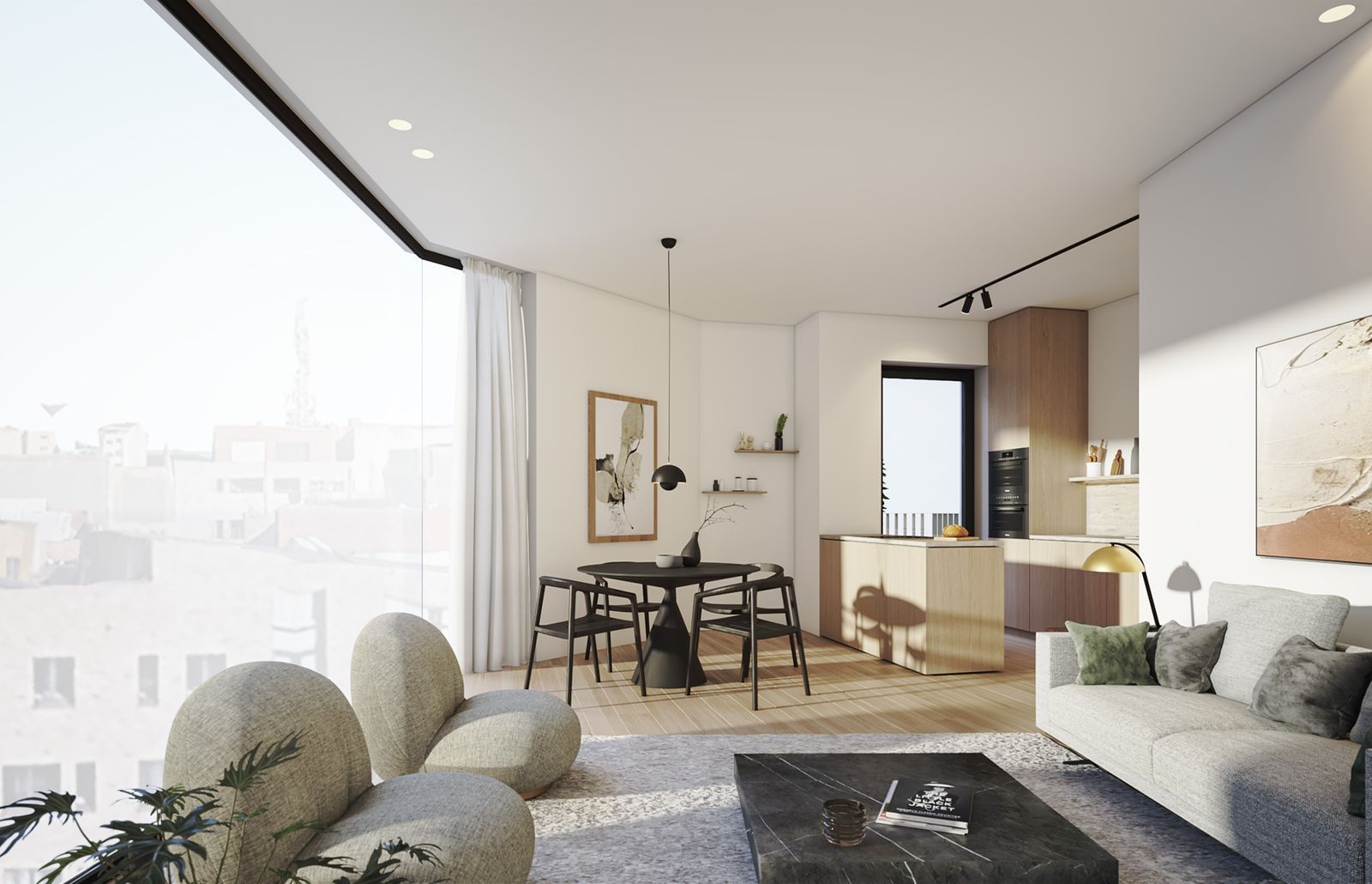 Gelijkvloers nieuwbouwappartement te centrum Oostende, op amper 30 meter van de zeedijk! foto 4