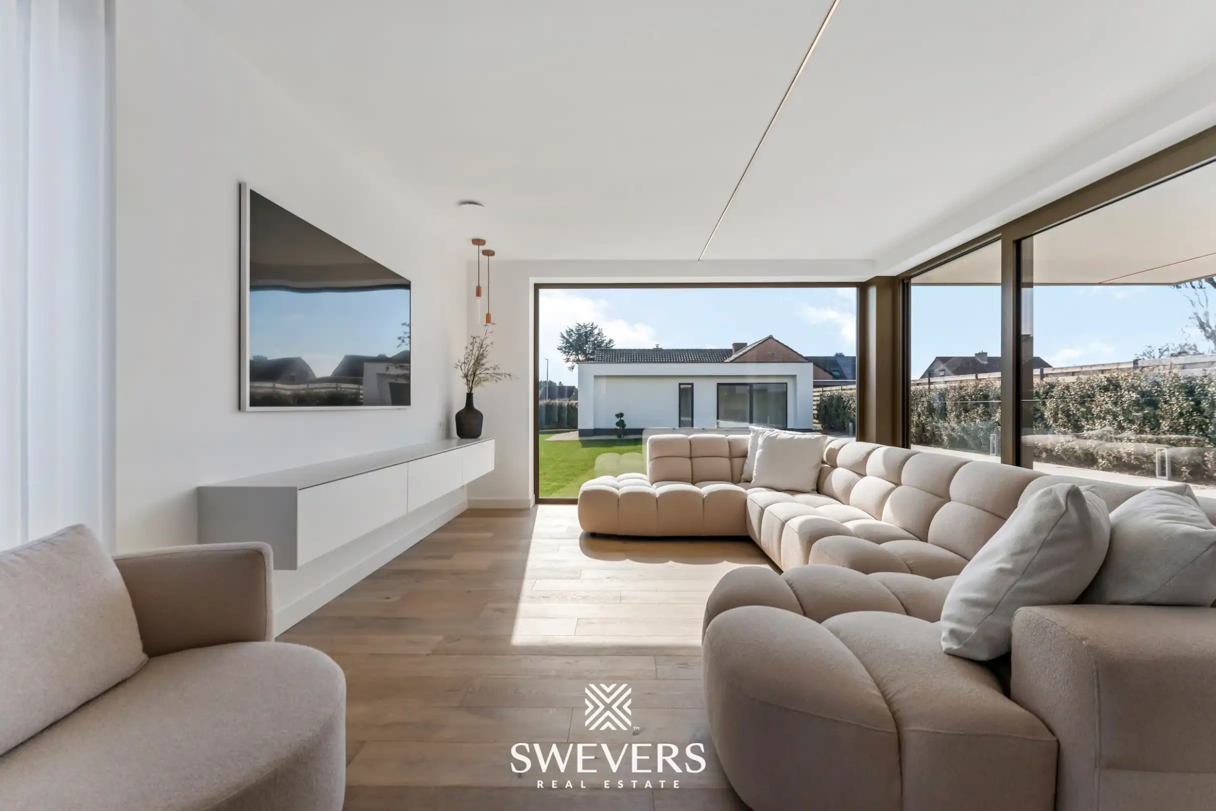 Moderne architectenwoning met hoogwaardige afwerking en zwembad in Paal foto 3