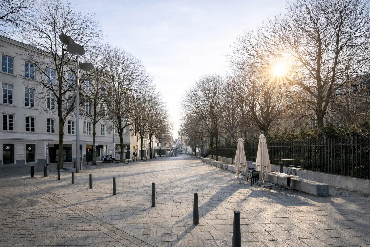 Groen en energiezuinig wonen in alle rust in hartje Antwerpen aan de befaamde Academie foto 2
