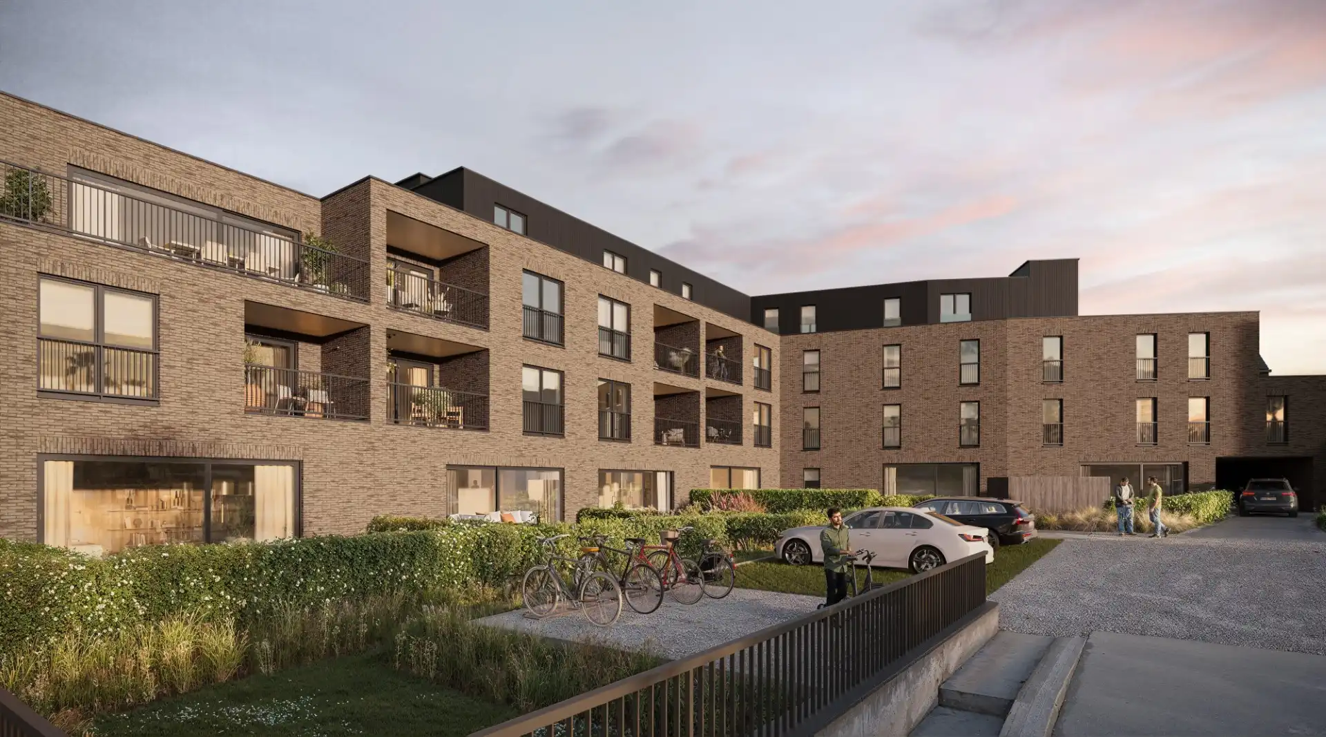 Energiezuinig 1 slpk-appartement in centrum Kallo foto 5