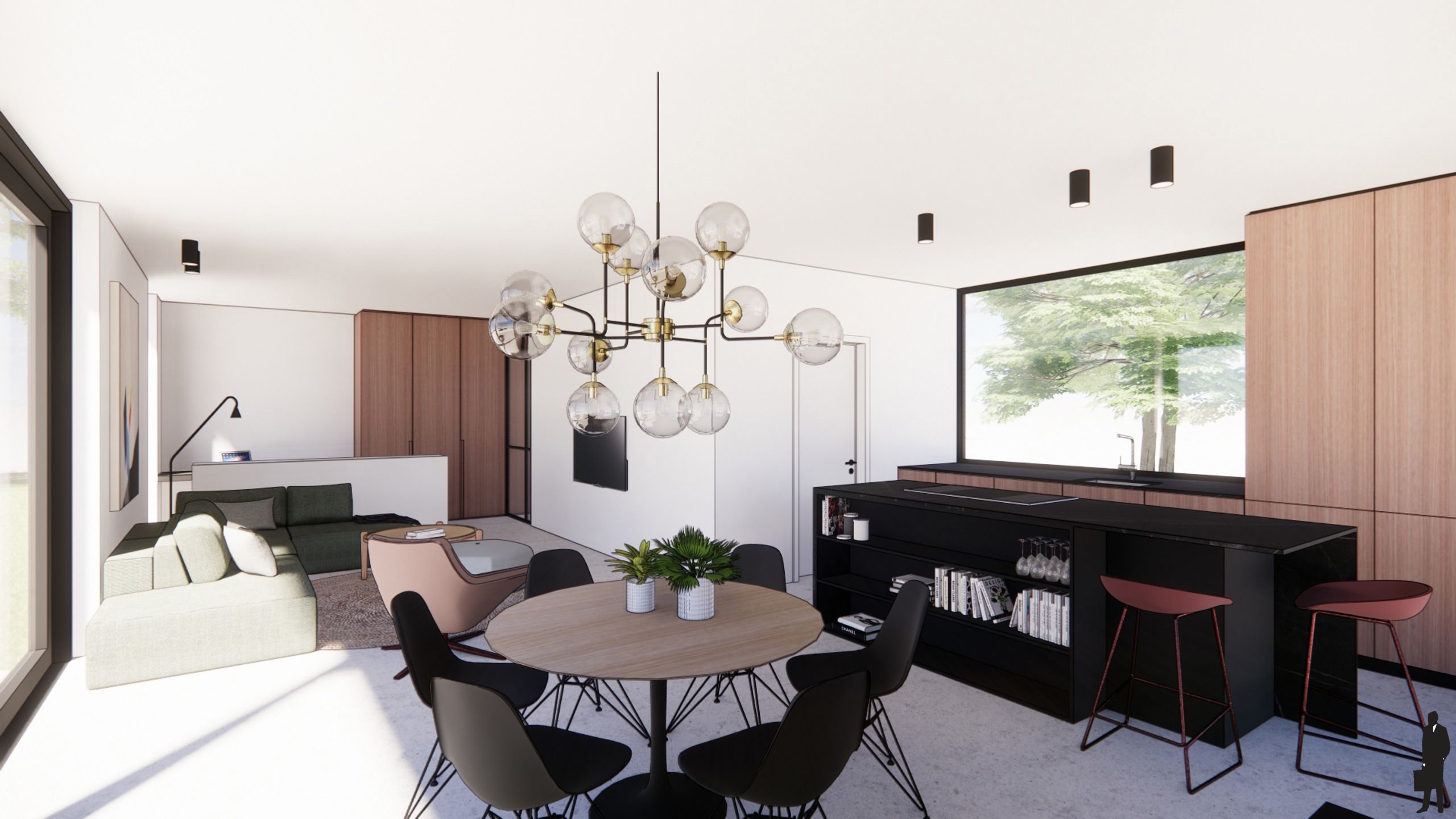 Bouwgrond met af te breken chalet foto 16