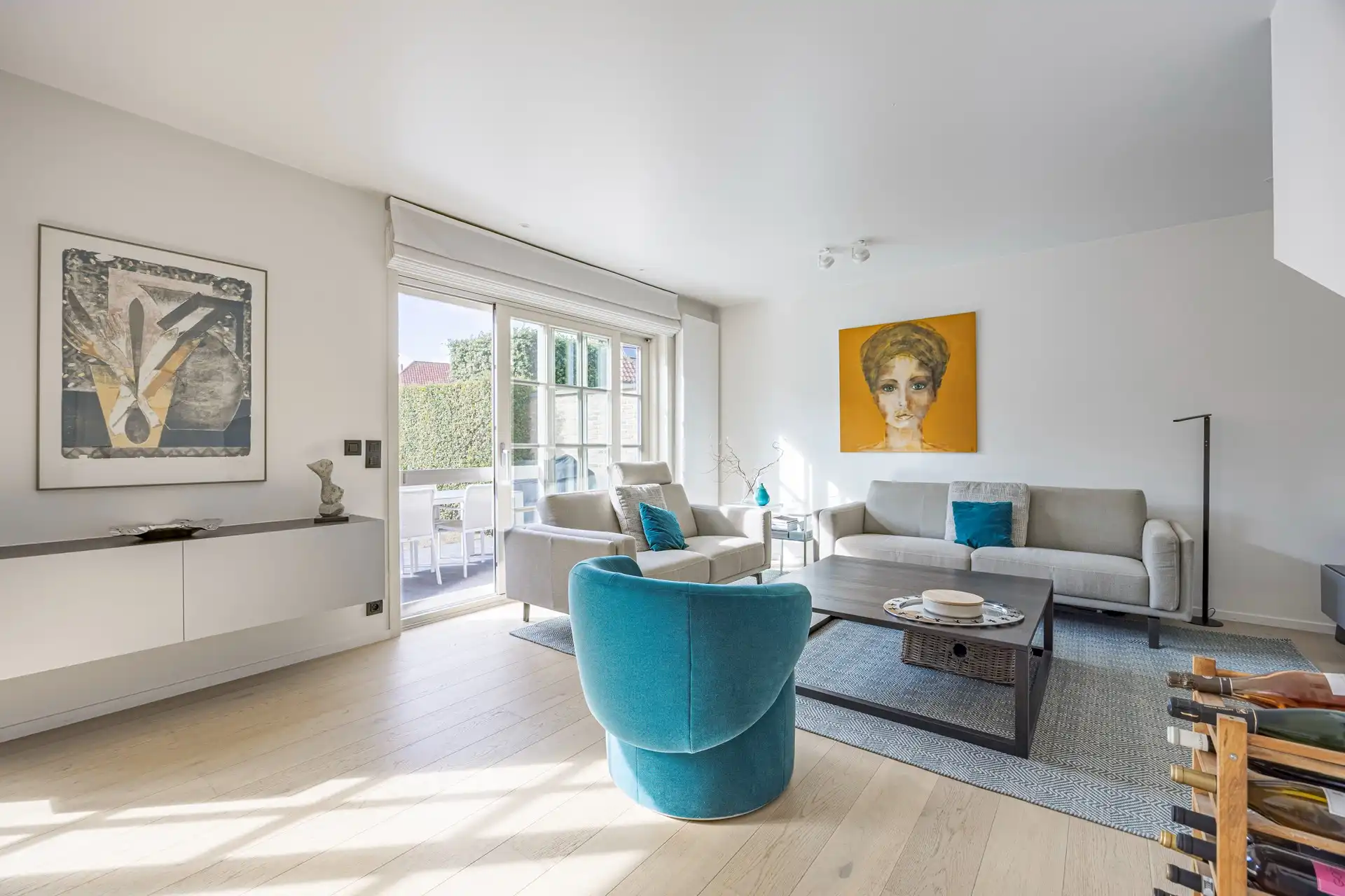 Stijlvolle, lichtrijke villa met zuidgerichte tuin in het gegeerde Duinbergen foto 8