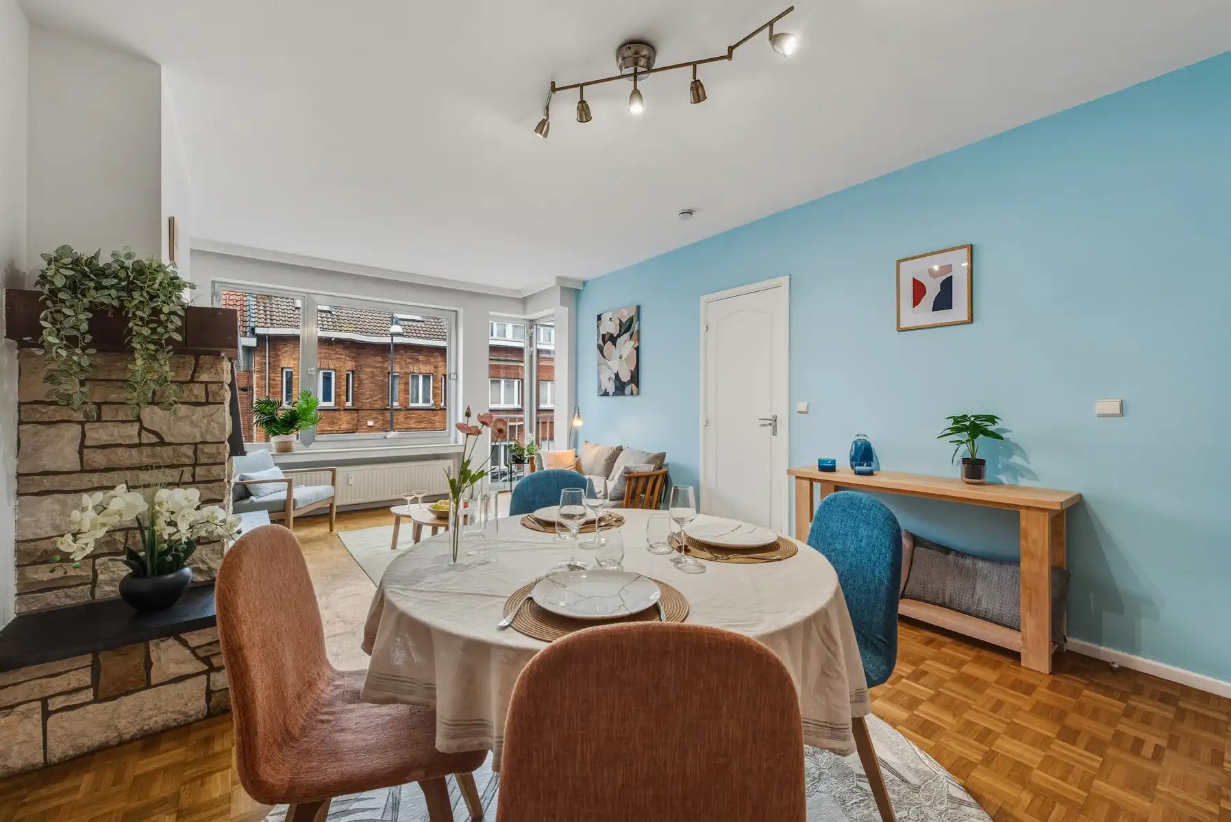 Zeer aangenaam appartement te koop in Molenbeek (Brussel) met twee terrassen foto 11