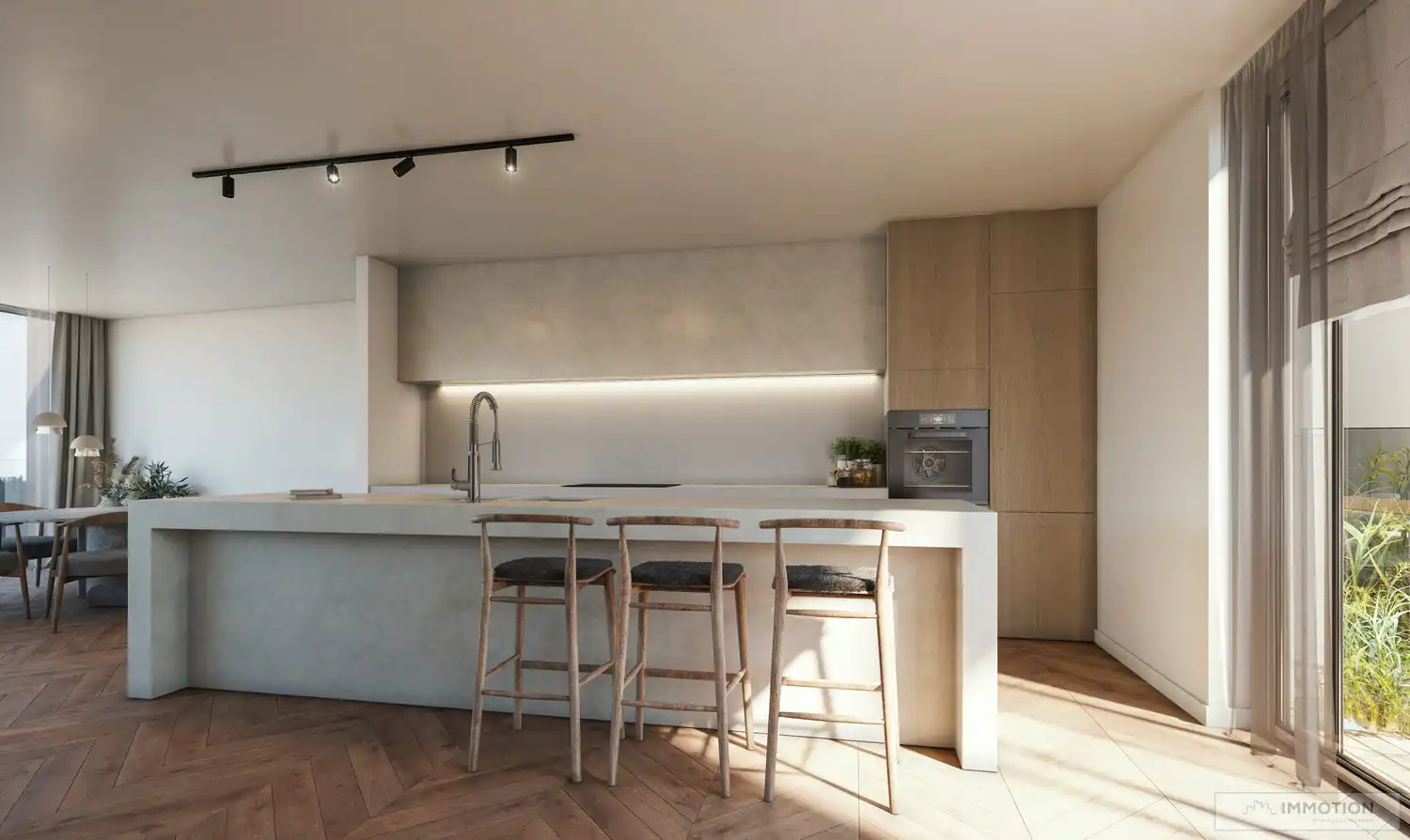 Quare One : parel in het centrum van Kortrijk - Full floor appartement op de tweede verdieping foto 3