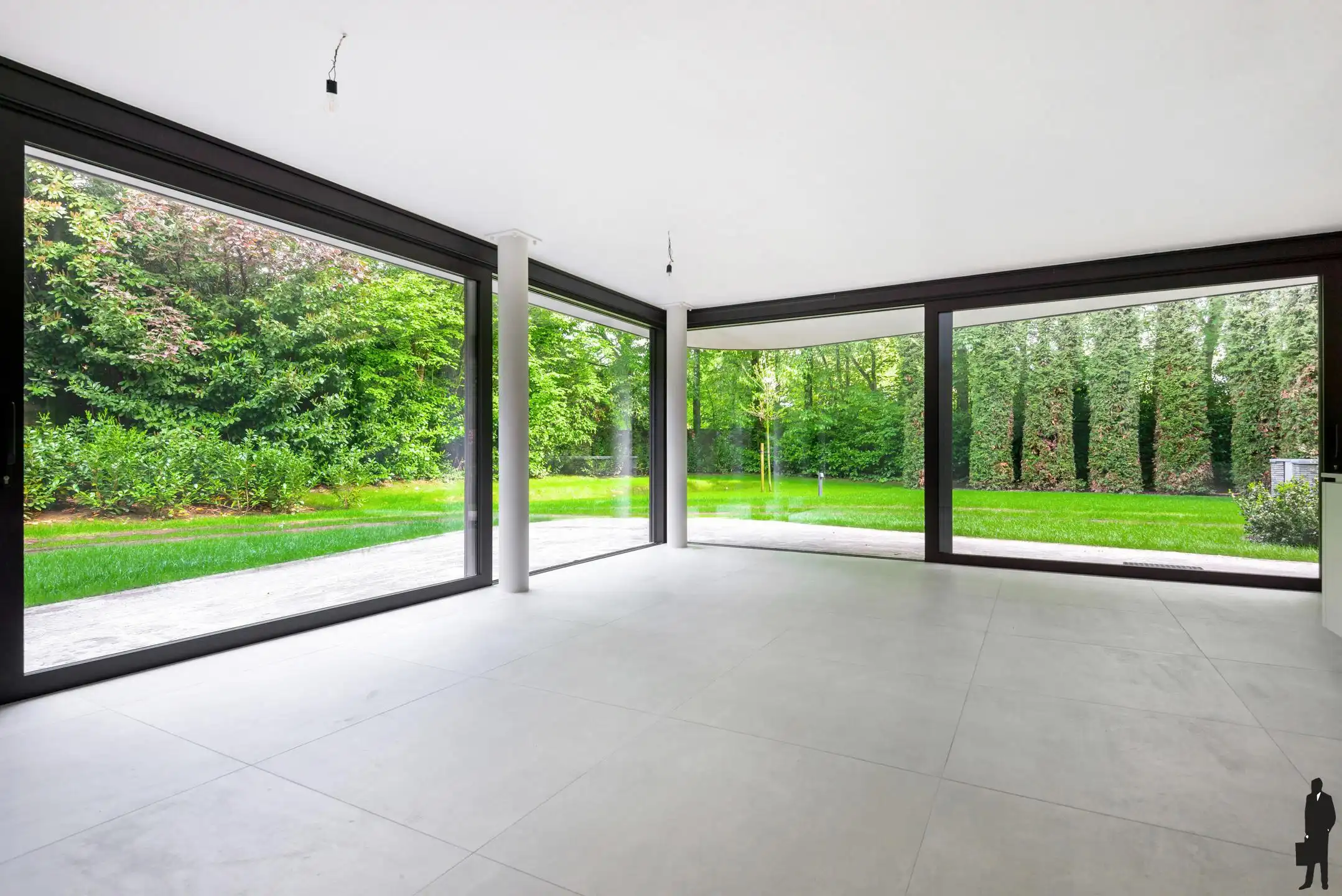 Energiezuinig gelijkvloers parkapp in een groene omgeving foto 3