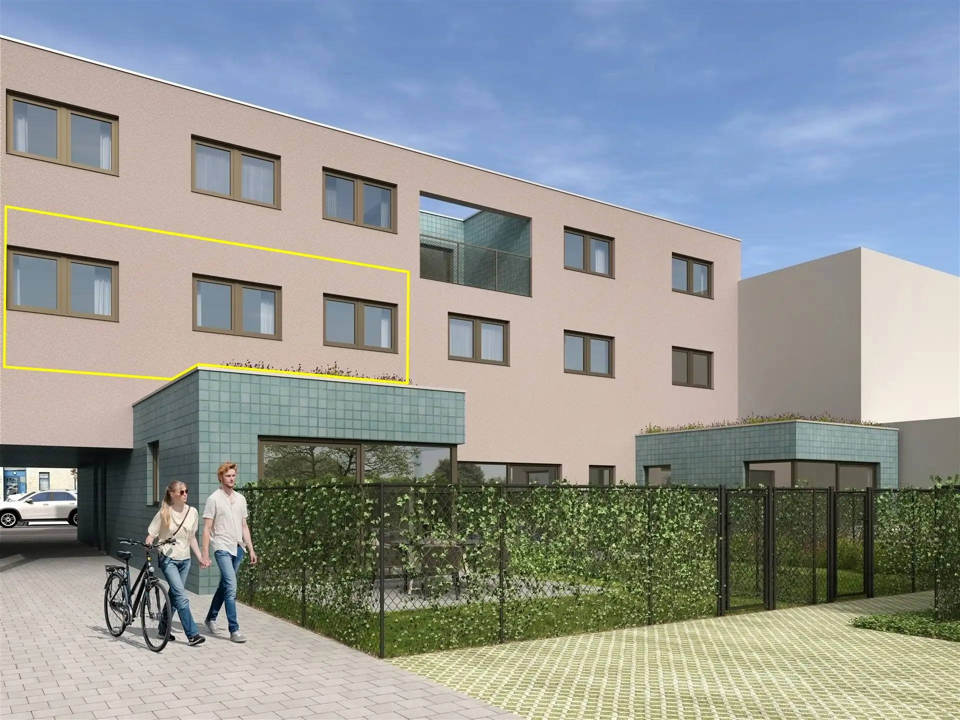 Nieuwbouw 2 slaapkamer appartement in centrum Wetteren foto 4