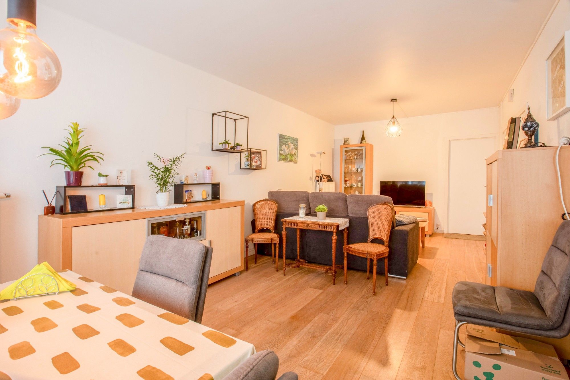 Instapklaar éénslaapkamerappartement met terras in centrum Beveren foto 2