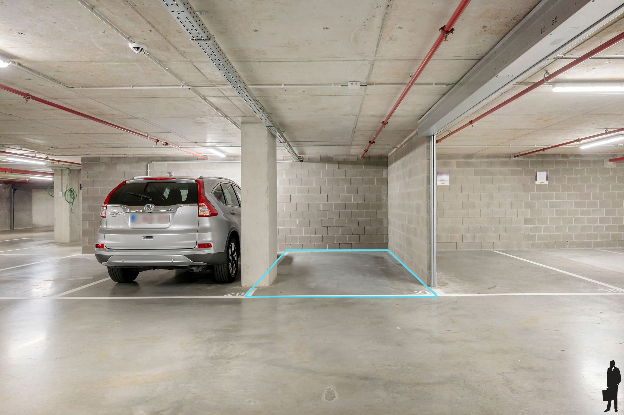 Exclusief hoekappartement op de 11de verdieping met terras en prachtige zichten.  foto 22