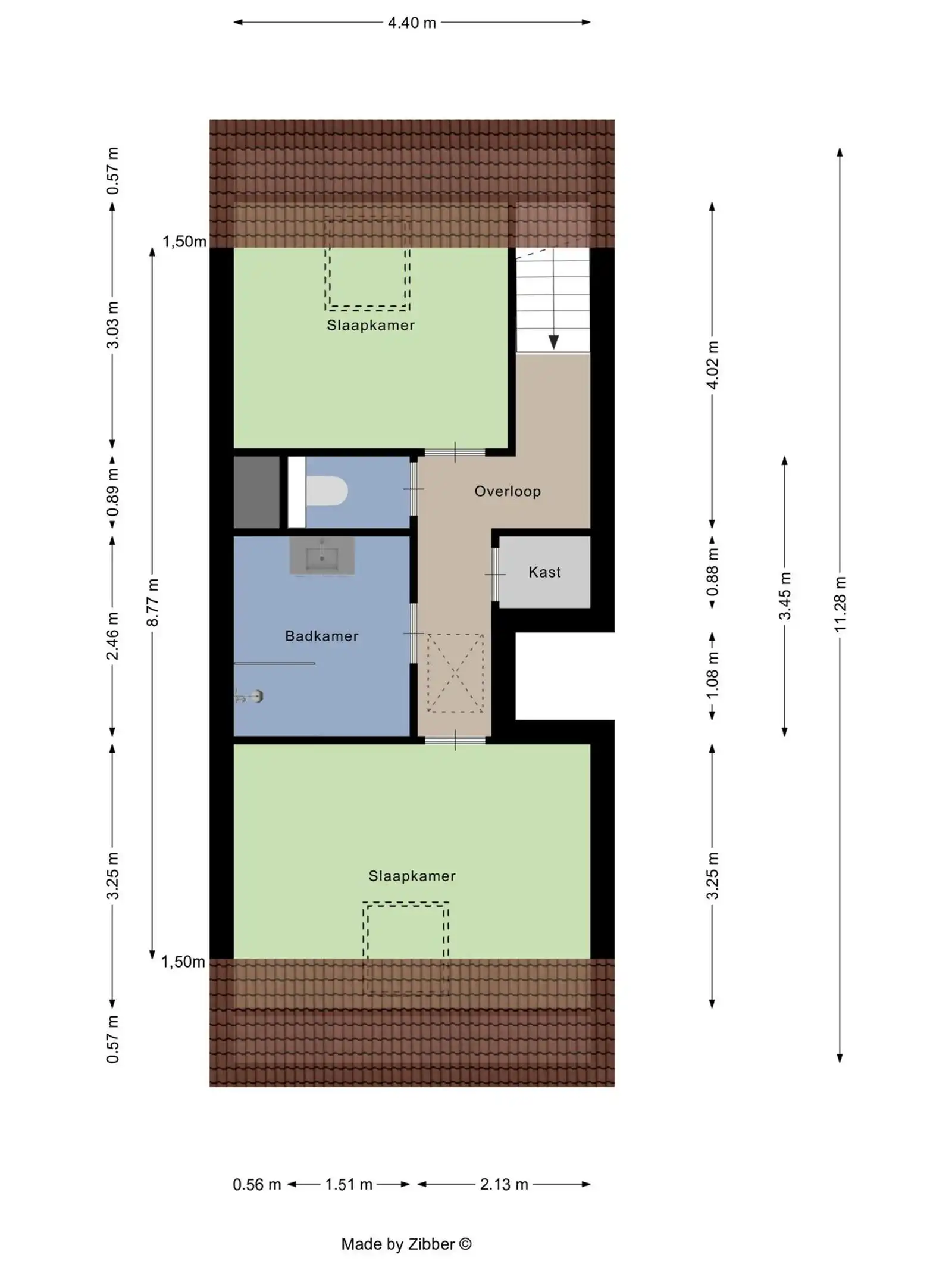 Duplex appartement te koop met 2 slaapkamers foto 13