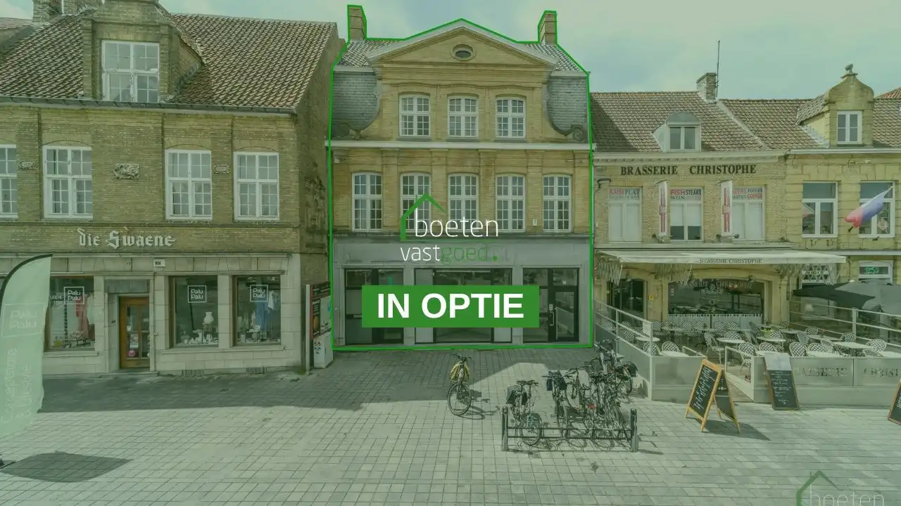 Commercieel te koop Grote Markt 23 - 8630 Veurne