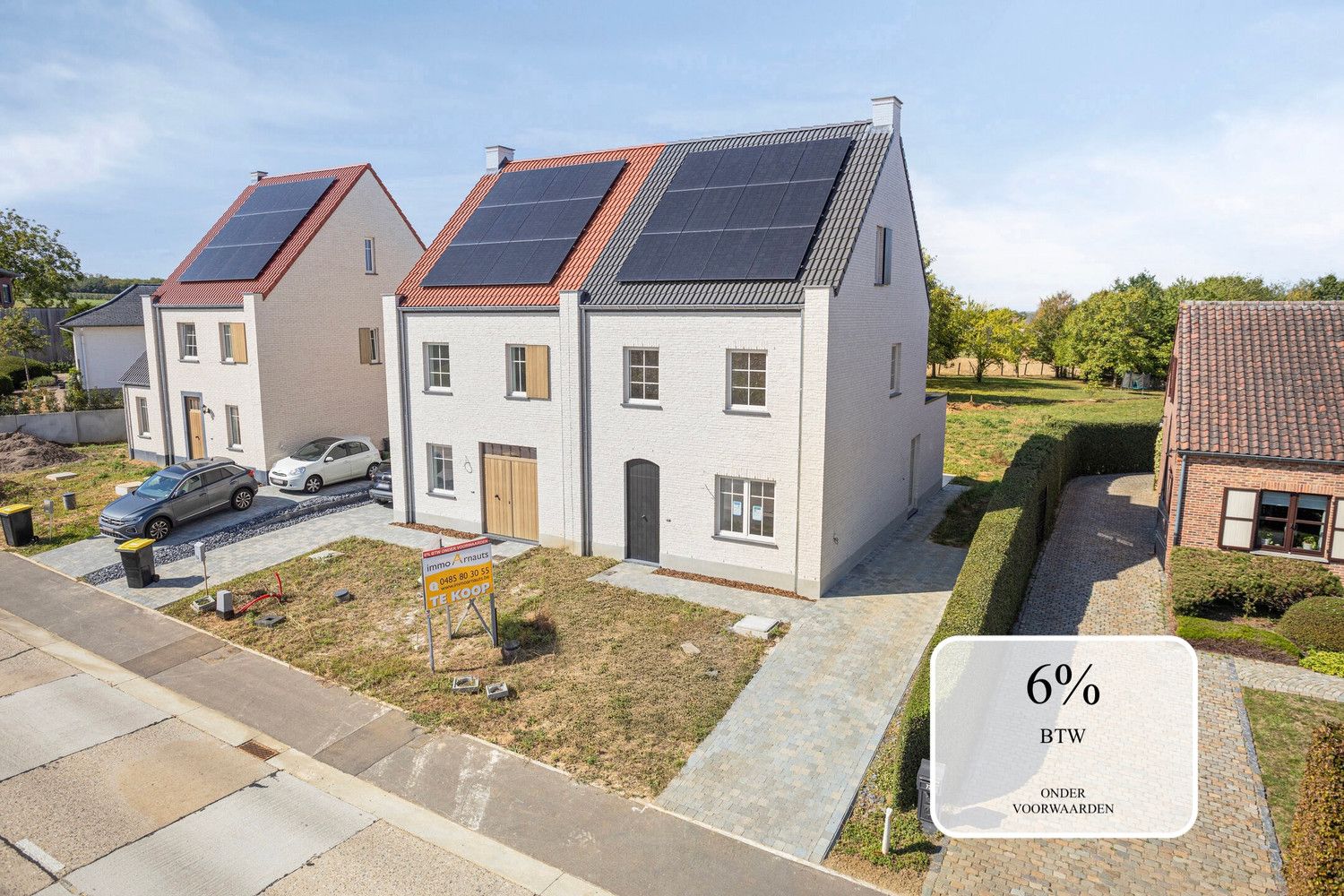 NIEUWBOUWWONING AAN 6% BTW - 4 SLPKS - E-PEIL 4! foto {{pictureIndex}}