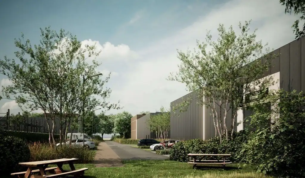 Nieuwbouw loods ter reservatie in project Heultje Westerlo foto 5