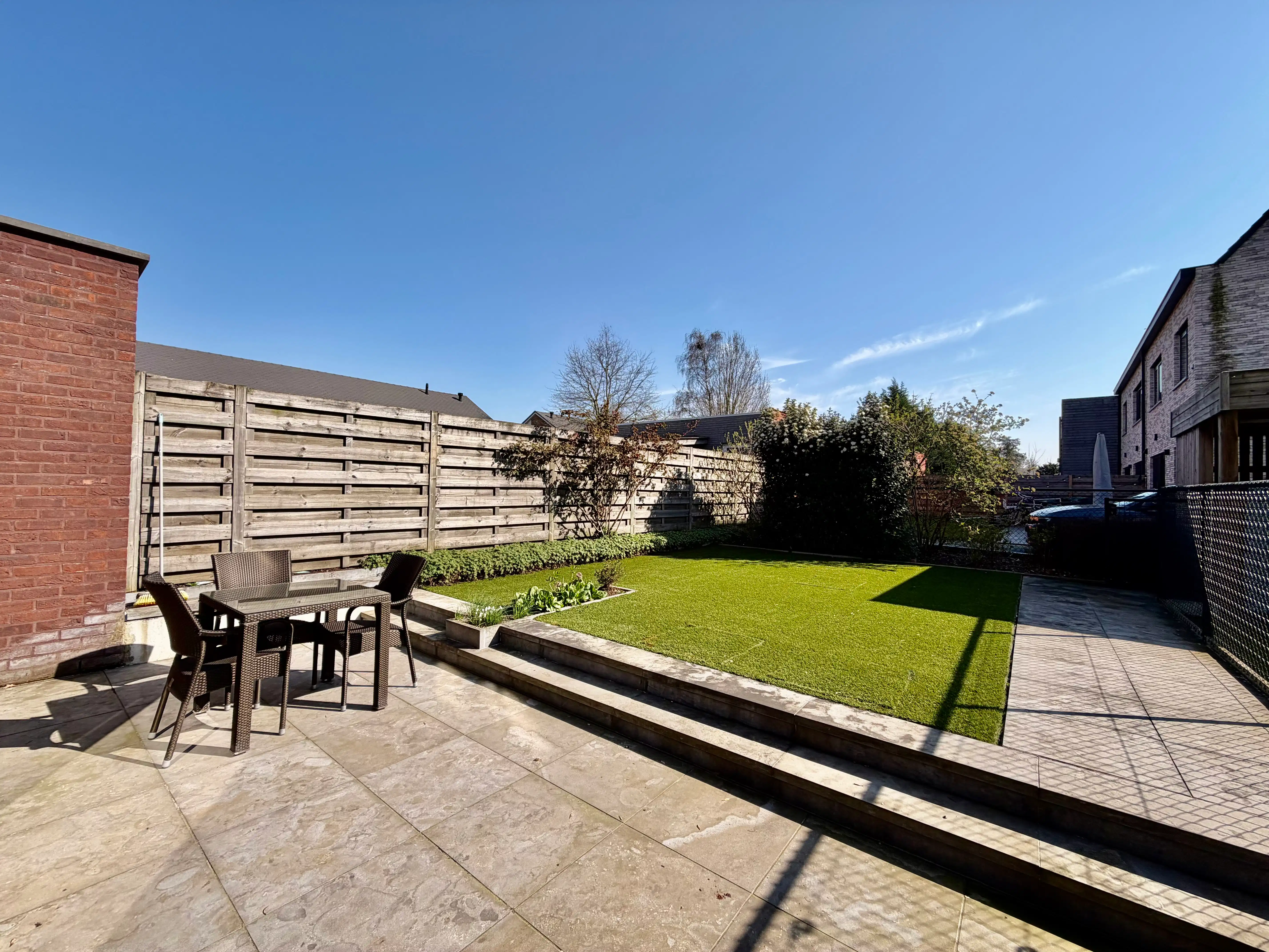 Gelijkvloers tweeslaapkamer-appartement te Wondelgem foto 12