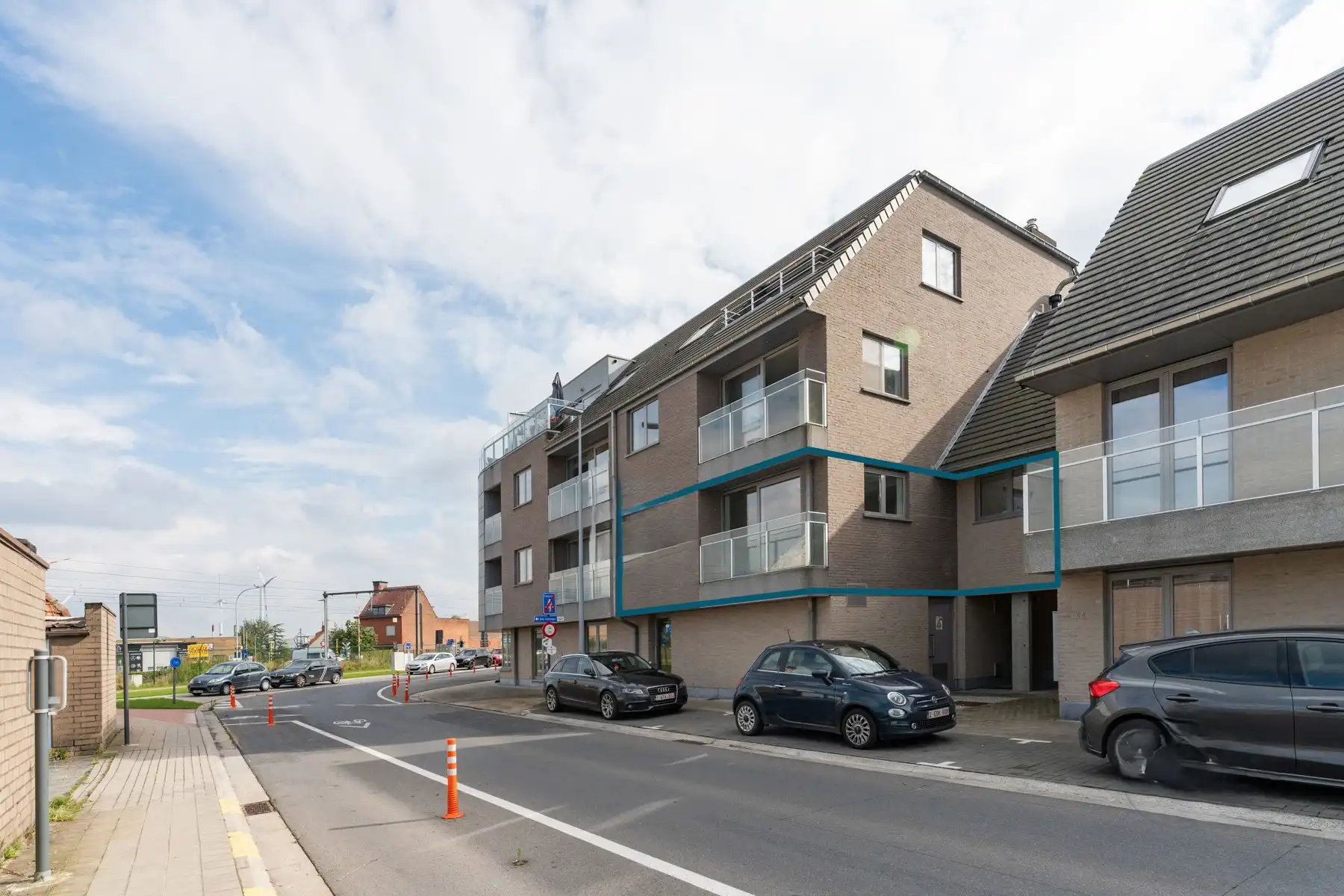Nieuwbouwappartement met 2 slaapkamers centrum Rumbeke foto {{pictureIndex}}