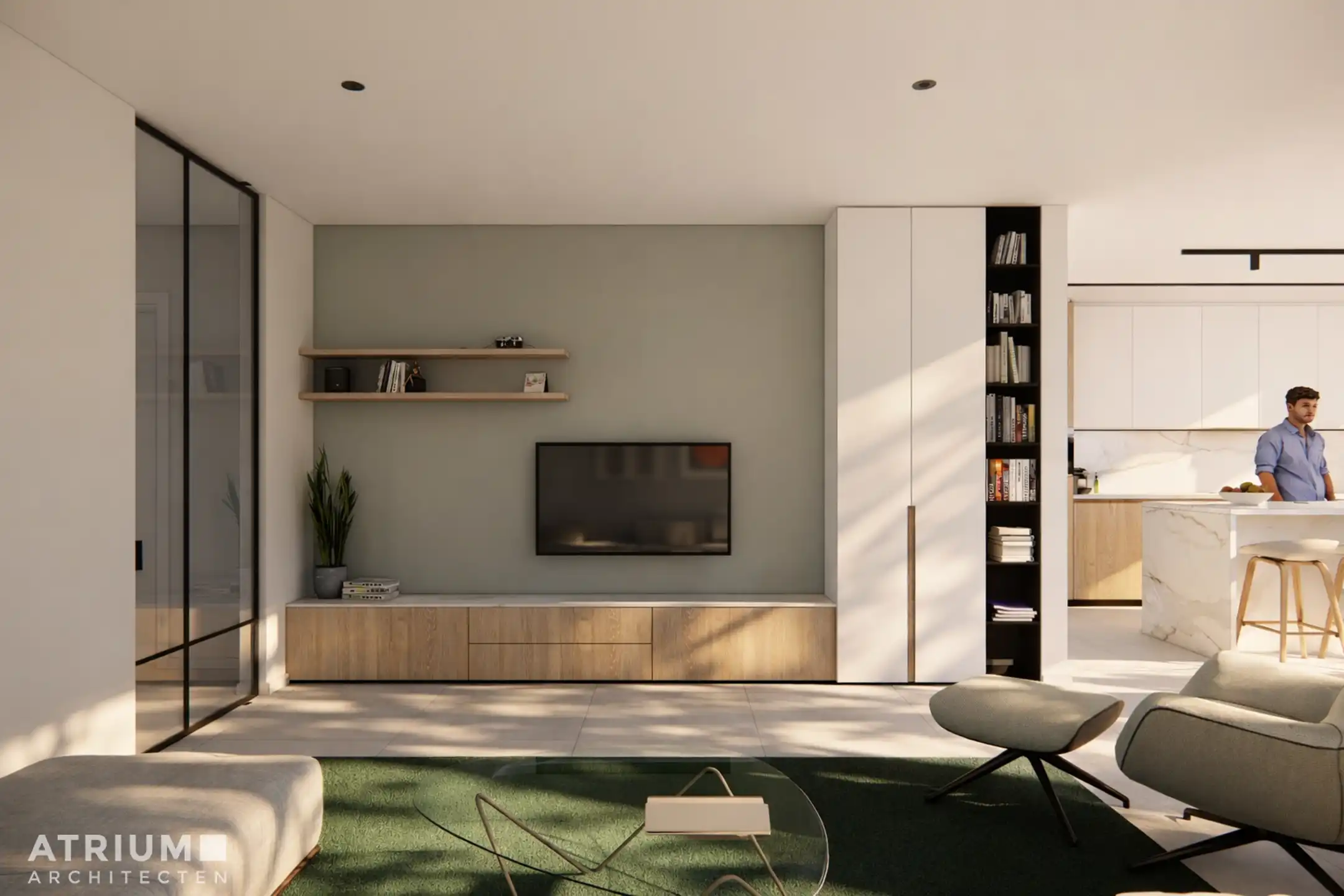 Bouwgrond open bebouwing met vergund plan - 1973m² foto 9