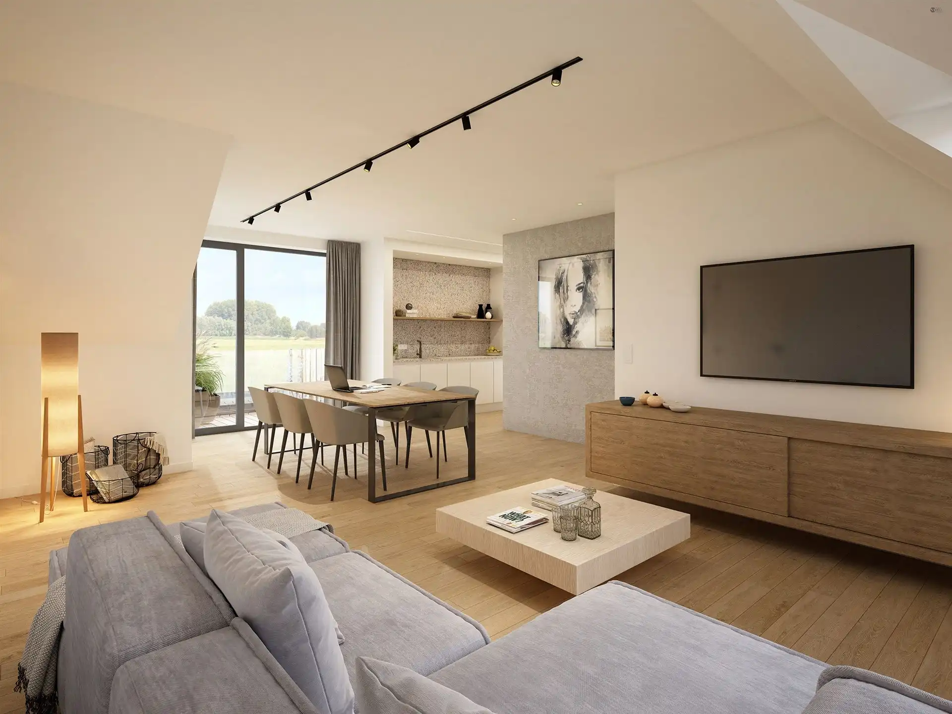 Penthouse met 2 slaapkamers foto 9