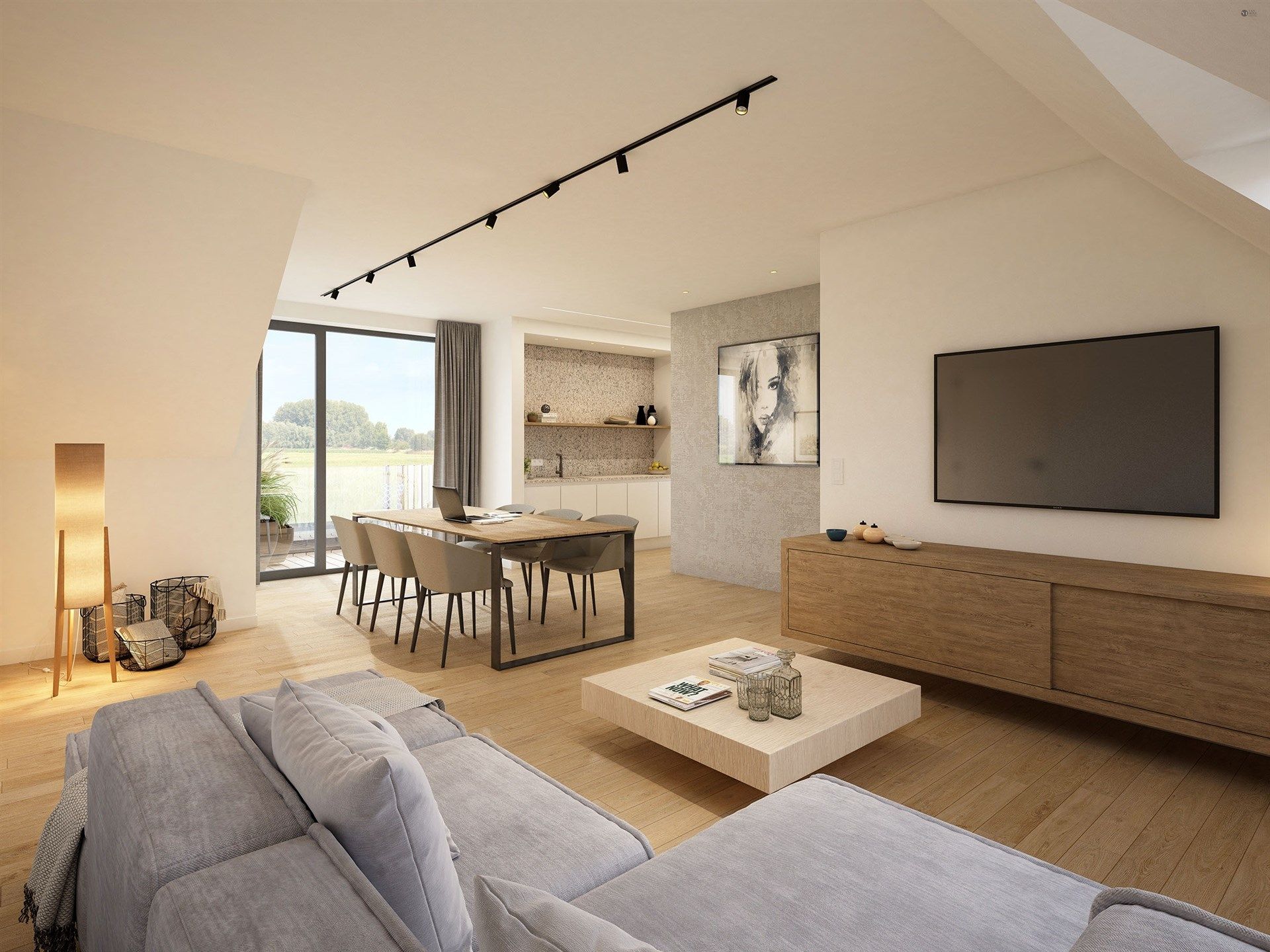 Penthouse met 2 slaapkamers foto 9