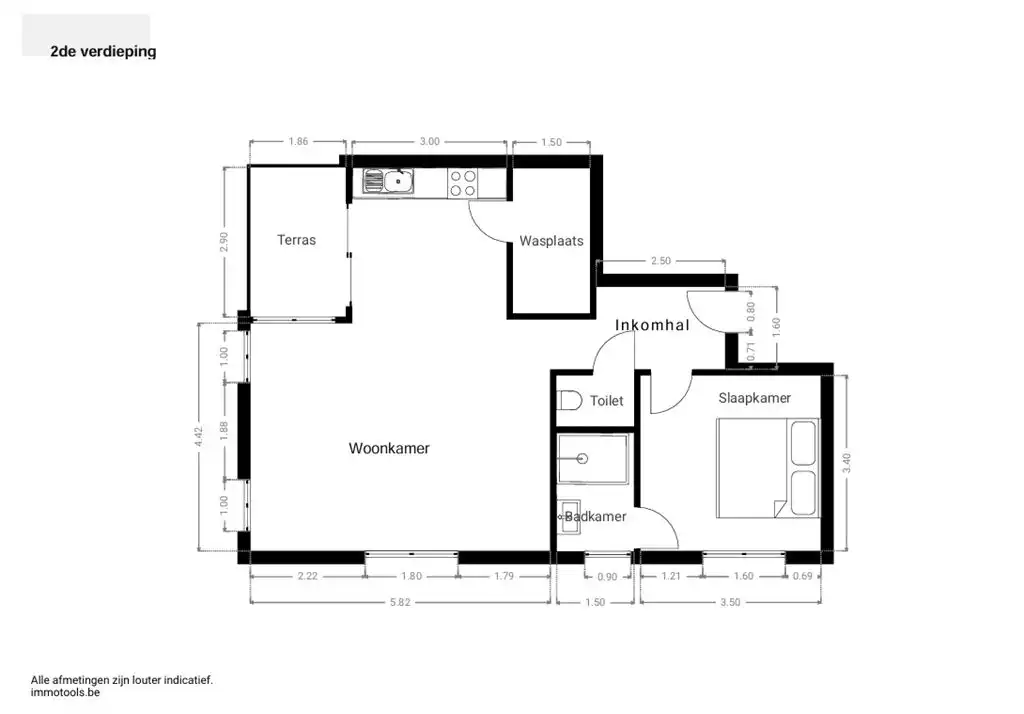 lichtrijk nieuwbouwappartement met terras foto 15