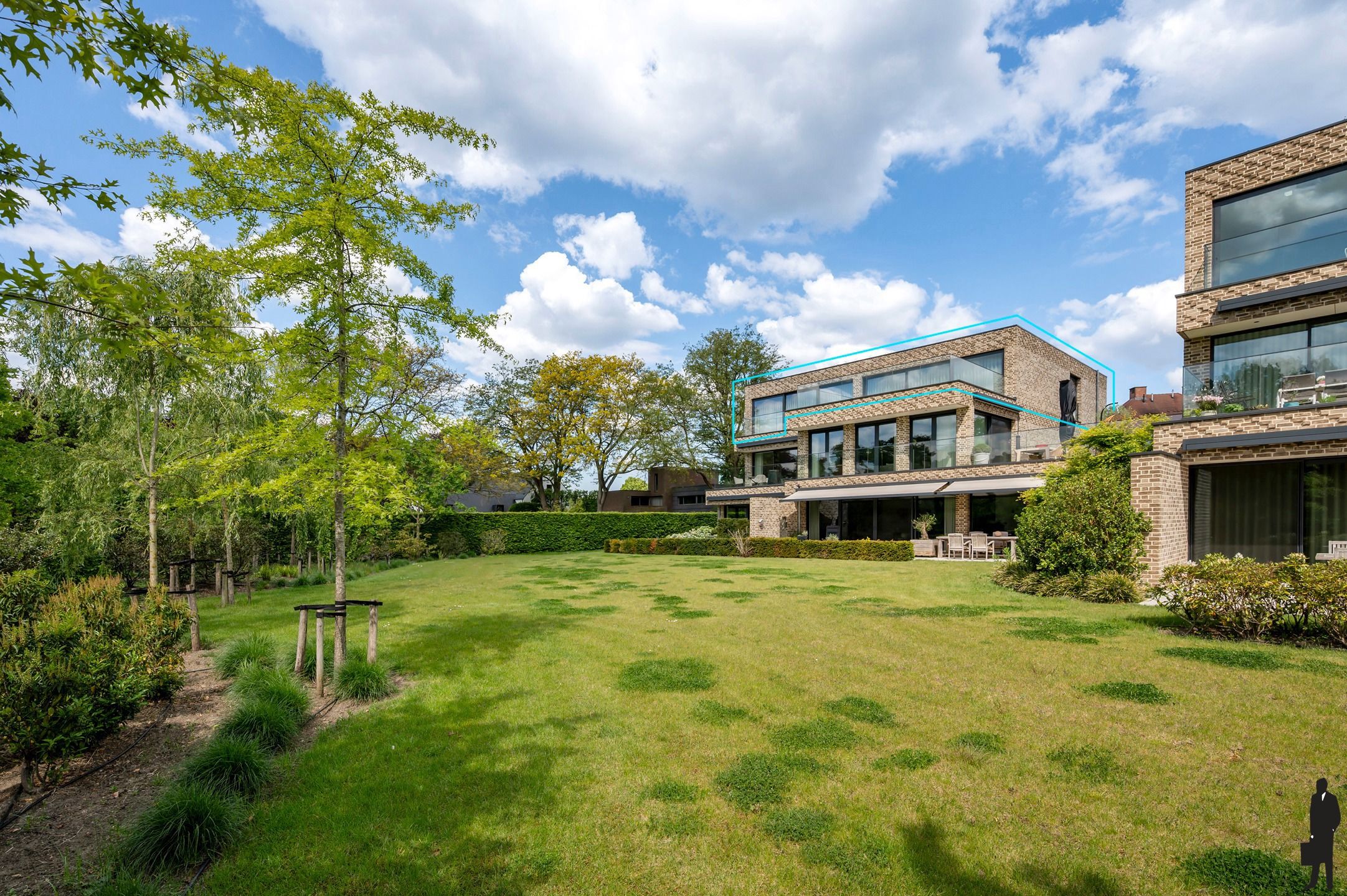 Residentie Mercuur: Penthouse van 237m² + 100m² aan terrassen foto {{pictureIndex}}