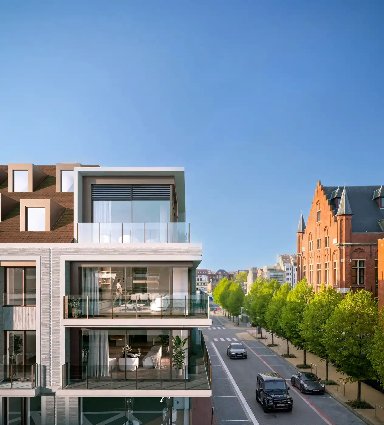 Uitzonderlijk nieuwbouwduplex appartement gelegen in het centrum van Knokke, aan het Verweeplein foto 7