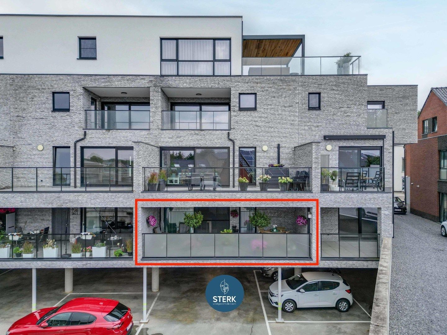 RECENT 2 SLPK-APPARTEMENT MET EPC LABEL A TE OPGRIMBIE !  foto 2