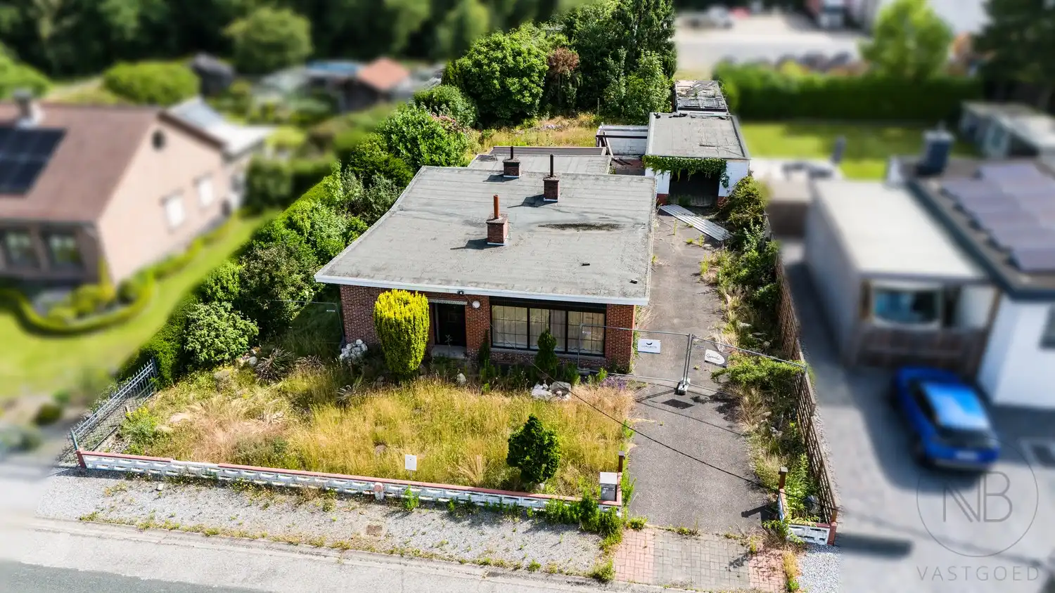 Bouwgrond met vergunning voor tweewoonst! foto 4