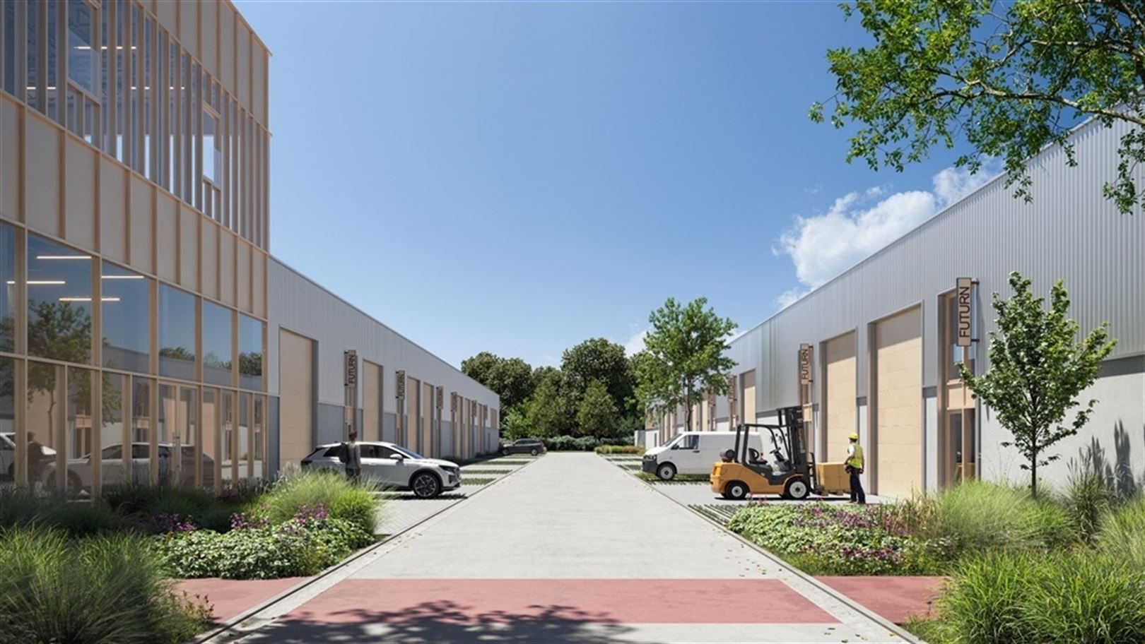 Nieuwbouw KMO units te Drogenbos foto 3