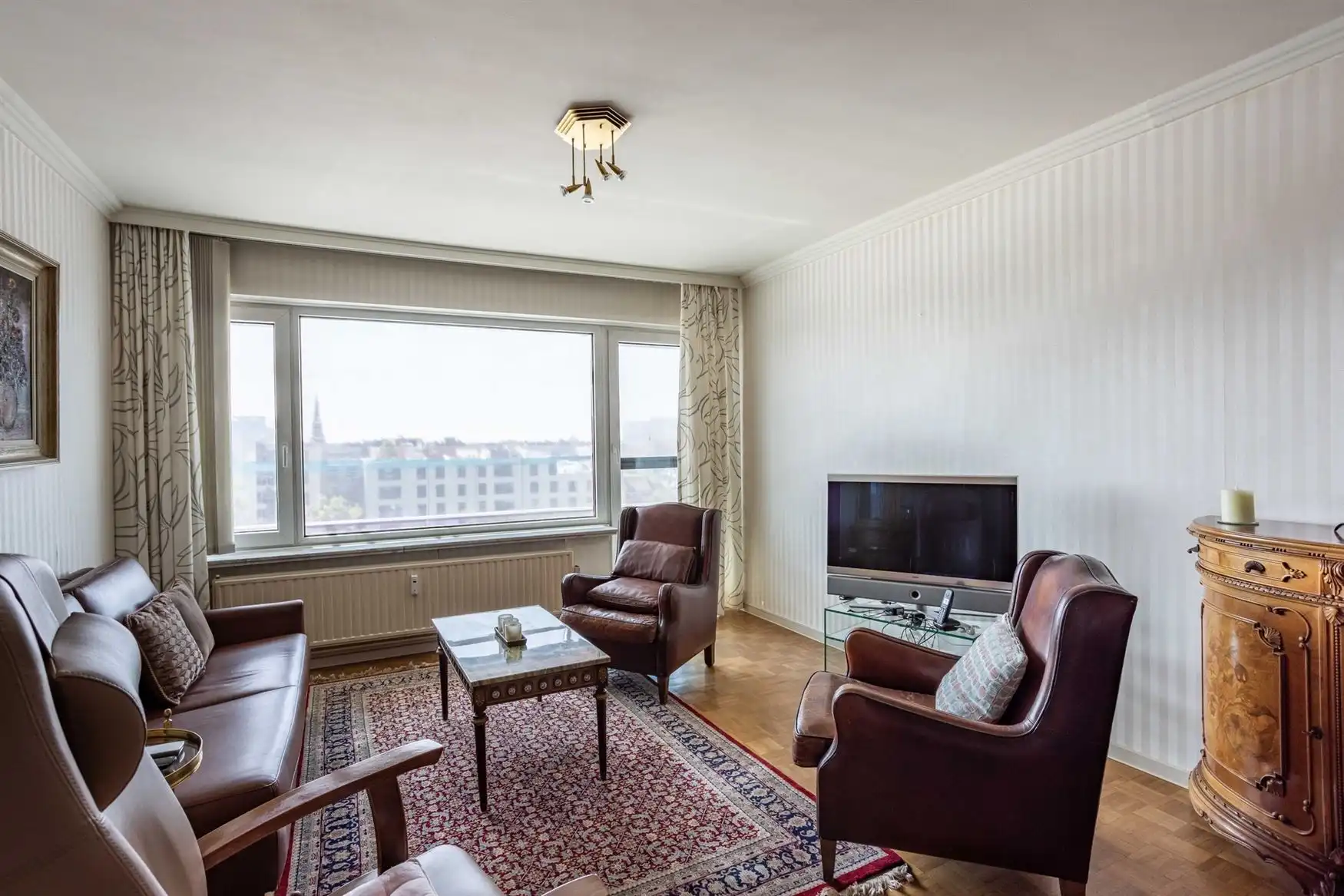 Appartement met panoramisch terras en zicht over Gent foto 5