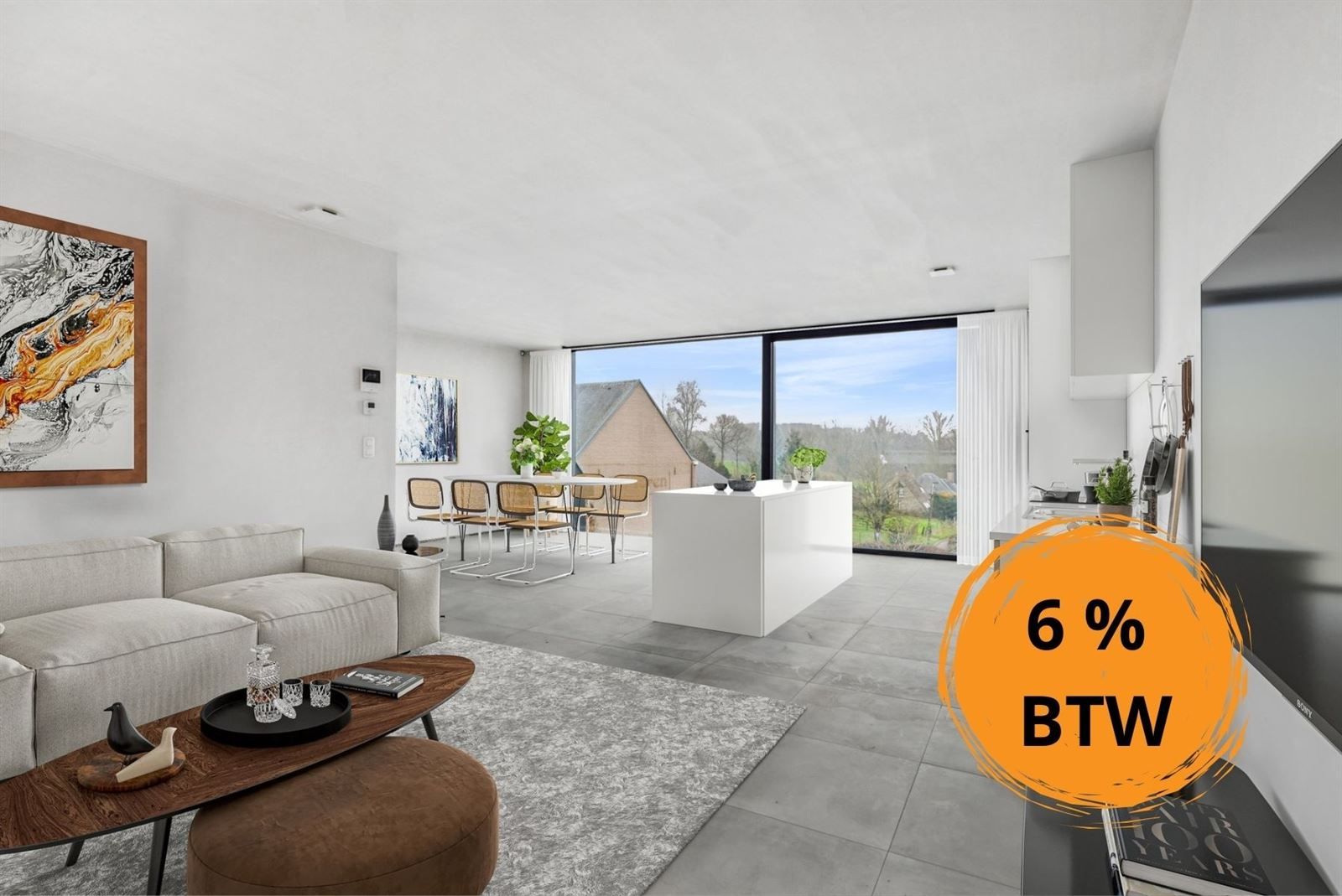 Penthouse met ruim terras aan de rand van het cen foto {{pictureIndex}}