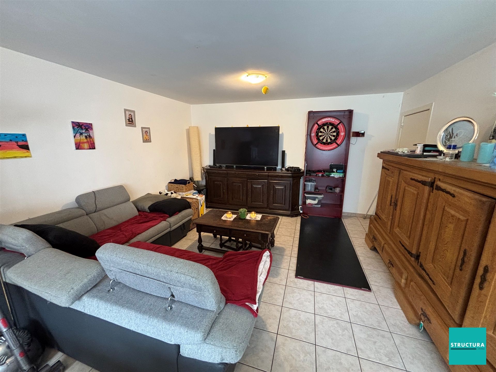 Appartement met 3 kamers in het  centrum van Steenhuffel foto 2