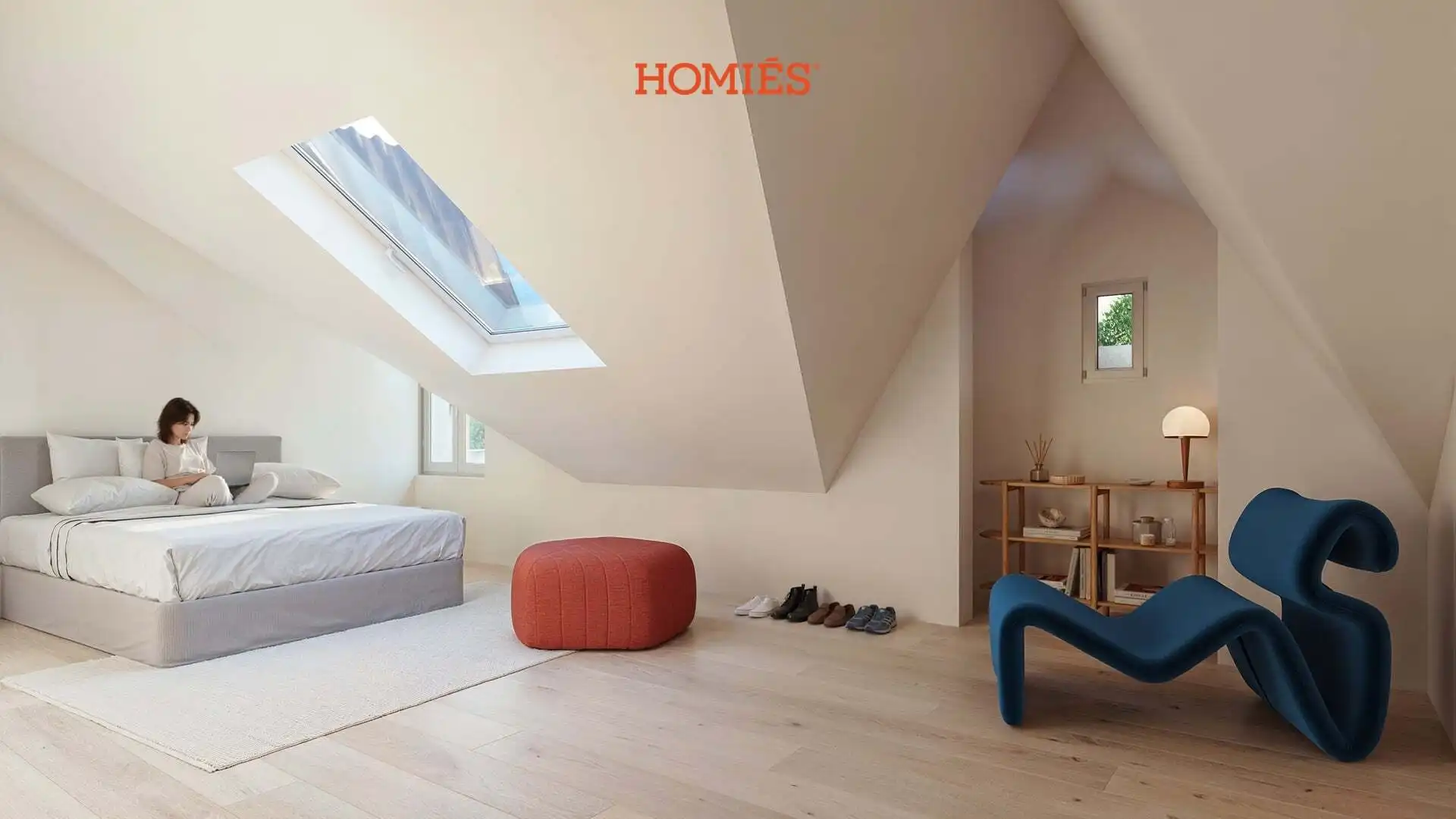 Compact comfort met eigen terras: energiezuinige studentenkamer in Trivest foto 4