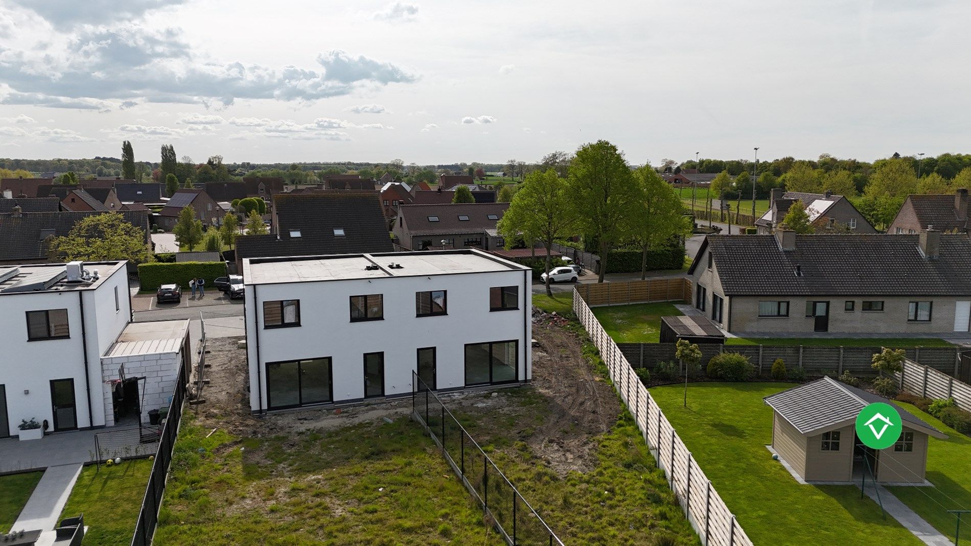 Halfopen nieuwbouwwoning met 3 slaapkamers te Koekelare  foto 2