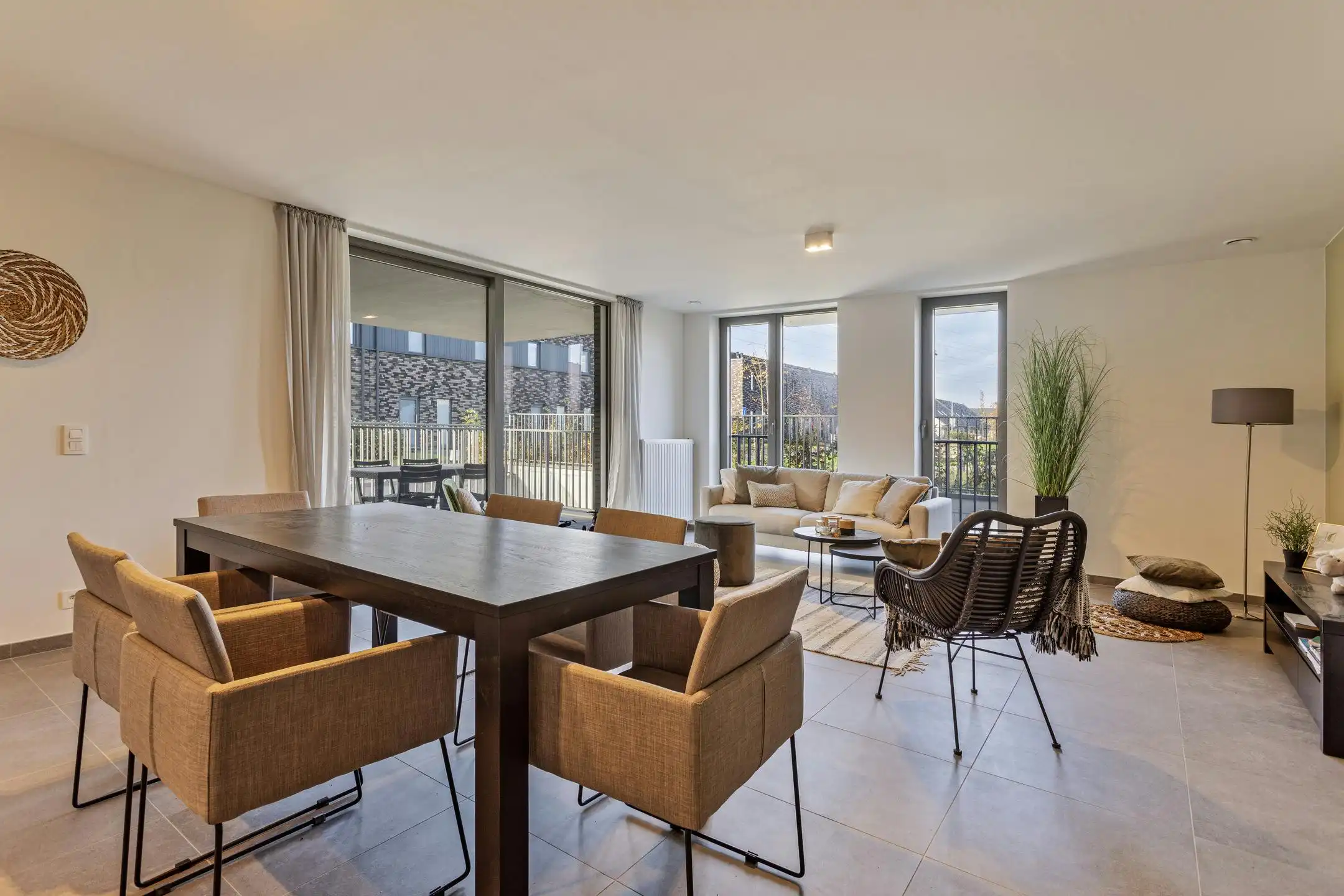 Nieuwbouwappartement met riant terras te koop in Rumbeke foto 9