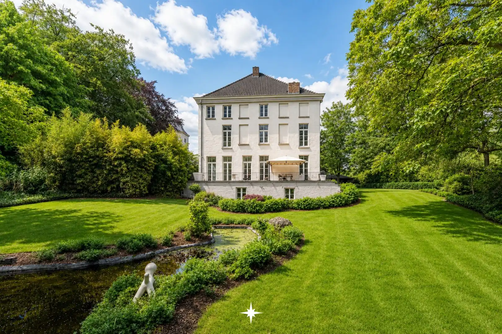 Historisch kasteeldomein met exclusieve parktuin in Eke foto 27