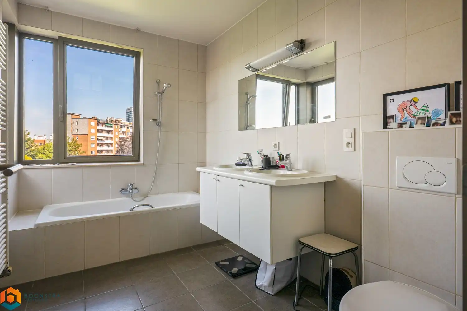 Ruim duplex appartement met 2 slpkrs op een toplocatie in Elsene foto 14