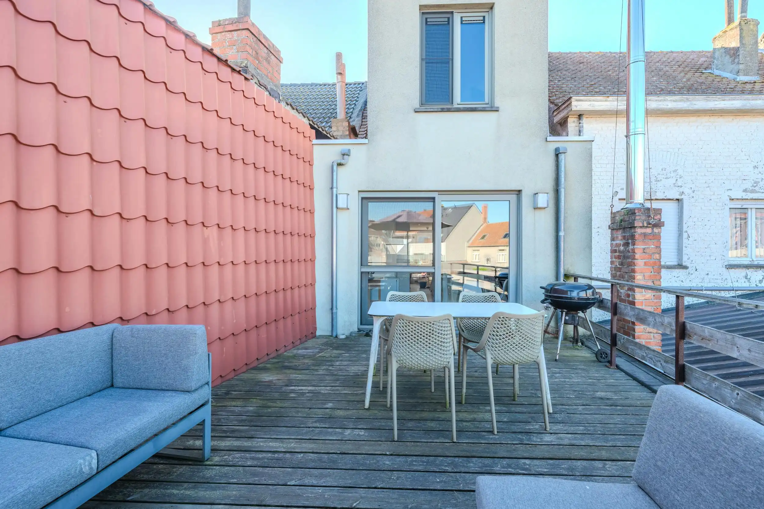 Duplex appartement met 2 slaapkamers met terras te Gistel foto 10