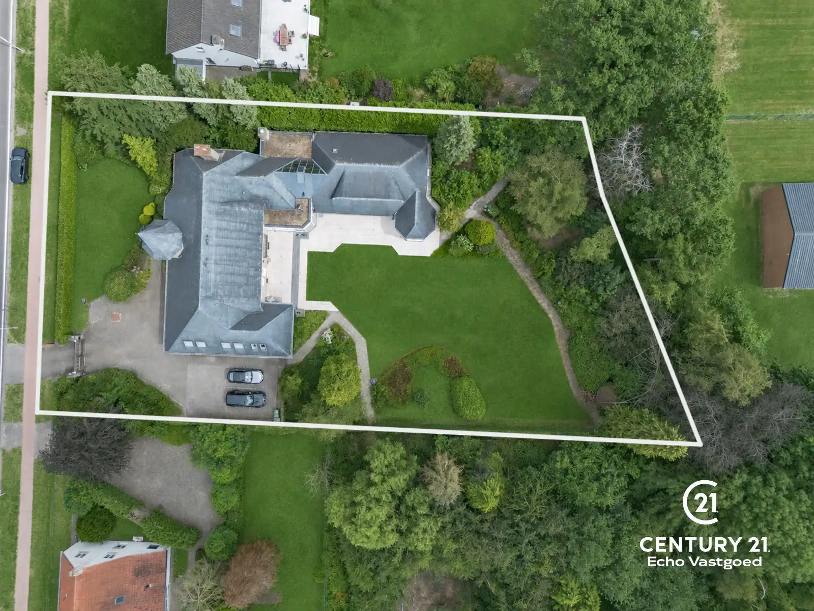 Ruime villa met kantoor, binnenzwembad, mooie tuin op 3172m² foto 29