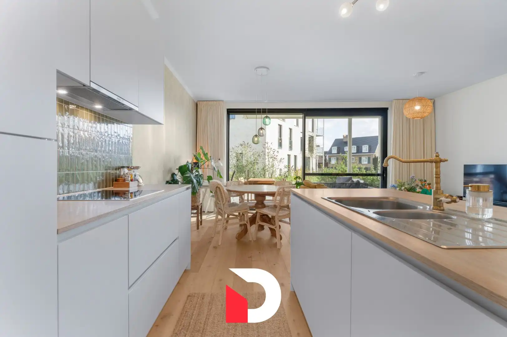 Hoogwaardig afgewerkt app met ruim zuidgericht terras in groene omgeving te Sint-Andries foto 15