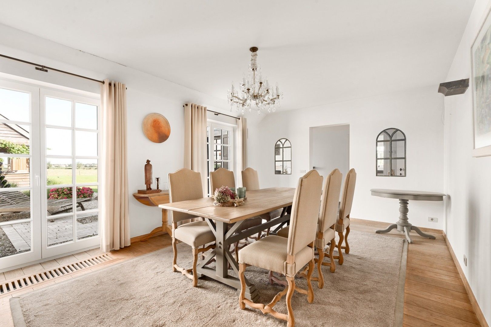 Hedendaagse villa gelegen op een terrein van 2.648m² genietend van open zicht over de Polders. foto 14