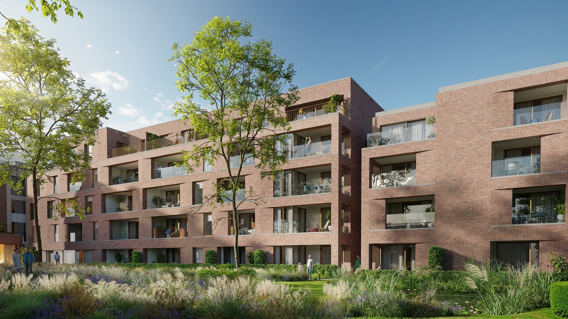 Appartementen en duplex appartementen met prachtige binnentuin - Residentie Cornu foto 8