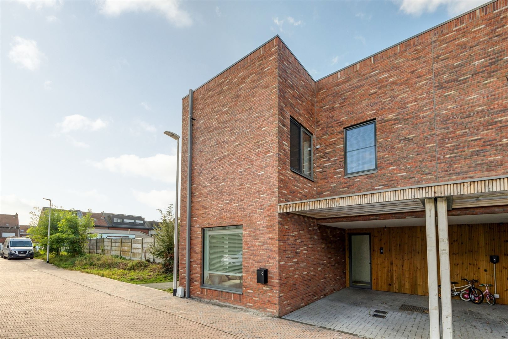 Modern passiefhuis bij de Schelde foto 2