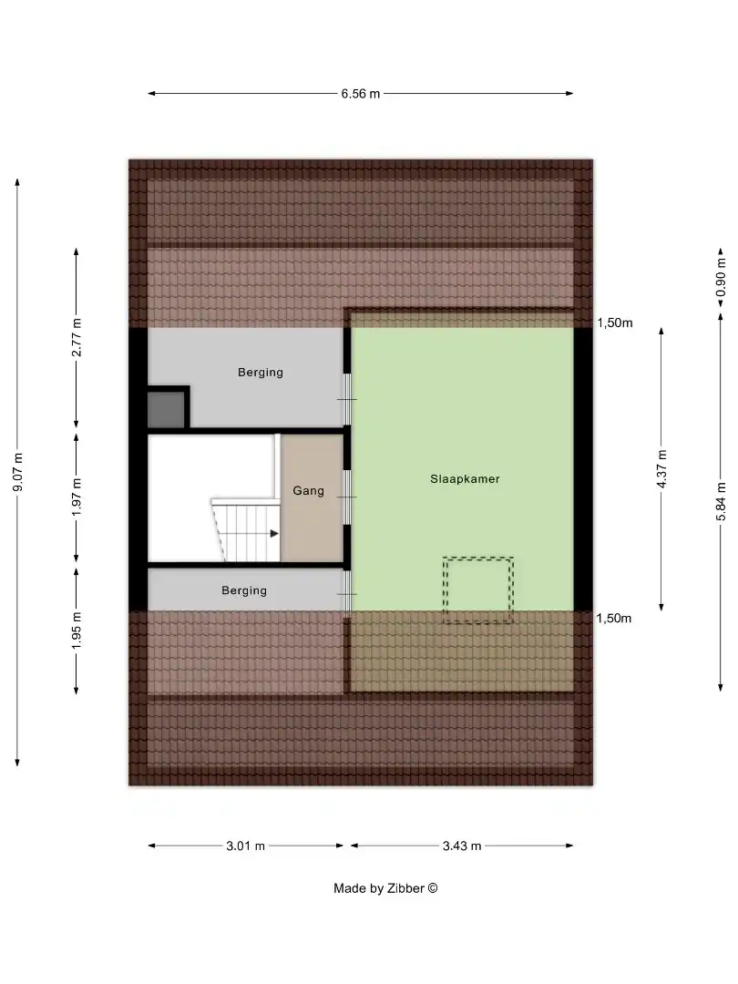 Halfopen bebouwing met 5 slaapkamers, garage en tuin in Kessel-Lo! – EPC 166 kWh/m² - bewoonbare opp. 180 m² foto 36