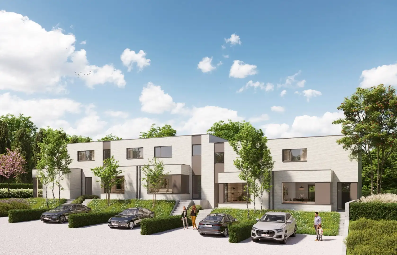 LOT 1 - HOB OP EEN PERCEEL VAN 352M² MET 3 SLPKS, GROTE OPRIT EN RUIME TUIN  foto 19