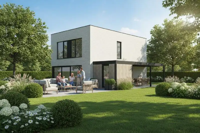 Nieuw te bouwen alleenstaande woning te Damme. foto 2