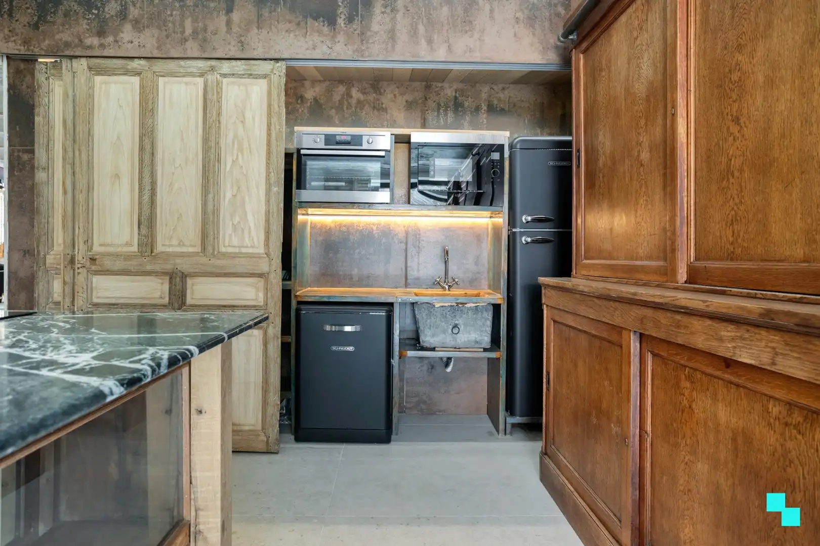 Gelijkvloerse, karaktervolle loft op voormalige brouwerijsite te Brugge foto 12