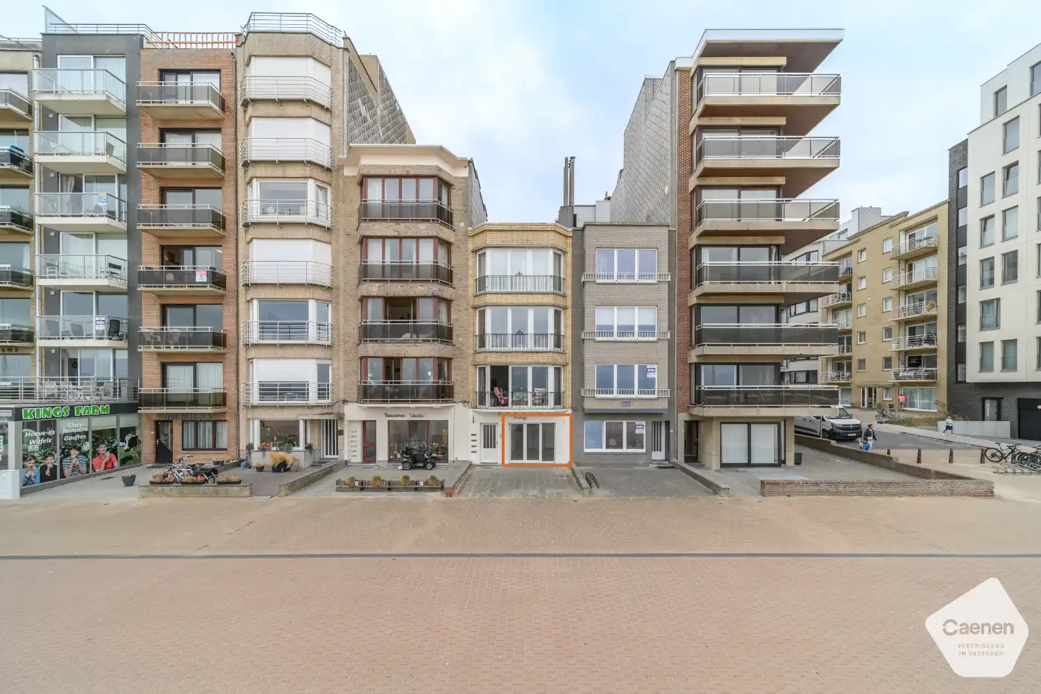 Gelijkvloers 2-slaapkamerappartement met frontaal zeezicht op de Zeedijk van Koksijde foto 19